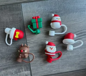 Accessories/Gifts - Christmas Straw Toppers